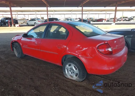 2000 Dodge Neon Highline z USA, uszkodzony, nr VIN 1B3ES46C5YD745857